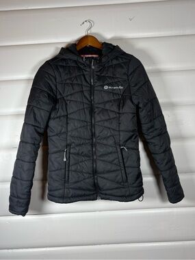Outbound Lola Women’s Insulated Hooded Puffer Jacket - Black (Size XS)